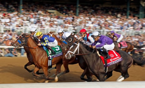 Ο Χιουζ με τον Φλάβιεν Πρατ κερδίζει το Breeders' Cup Juvenile.