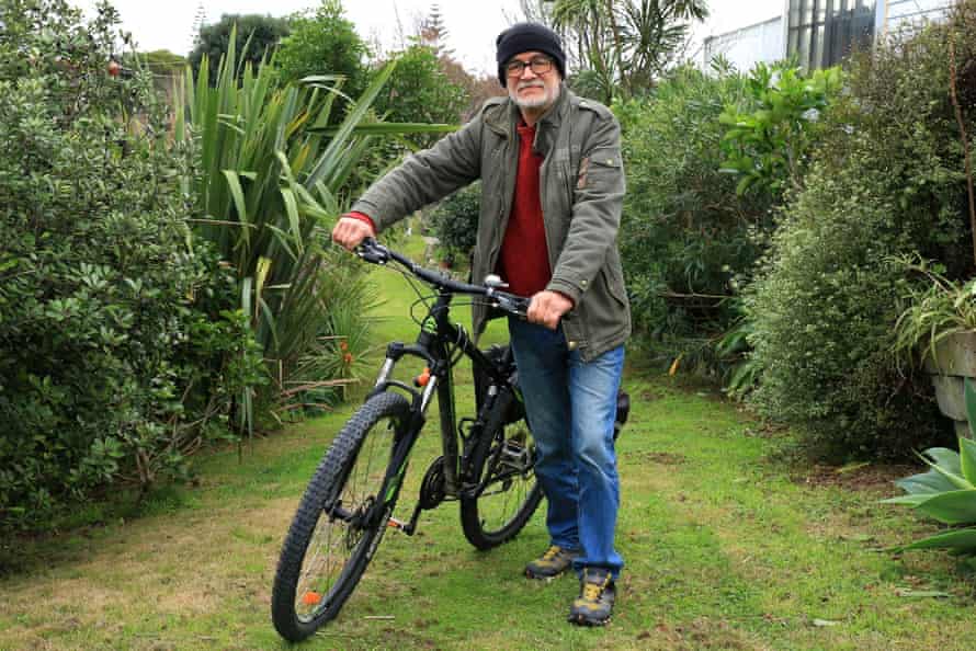 David Yockney and his bike