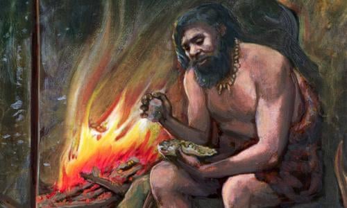Discovery Of Fire By Early Man Pictures