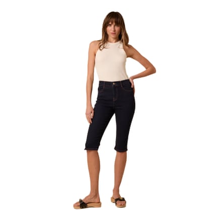 Nobody’s Child Dark Denim Capri Jeans