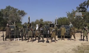 Image taken from video released in October 2014 by Boko Haram