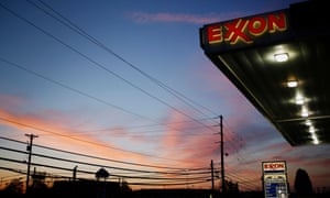 Exxon gas station