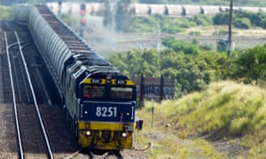 coal on a train