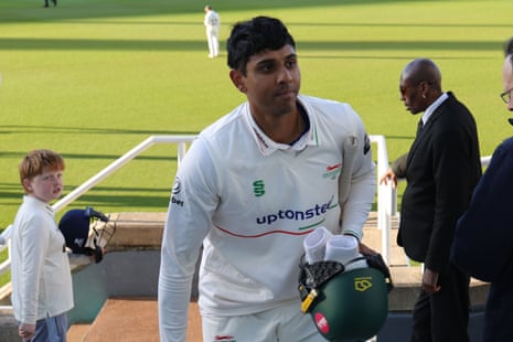 Rishi Patel leaves nan section astatine nan extremity of nan time astatine The Oval