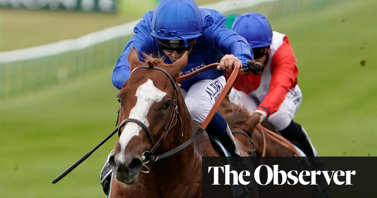 Earthlight wins Middle Park but Frankie Dettori steals the show