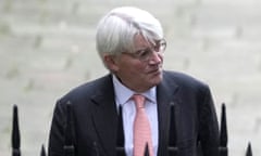 The Foreign Office minister Andrew Mitchell
