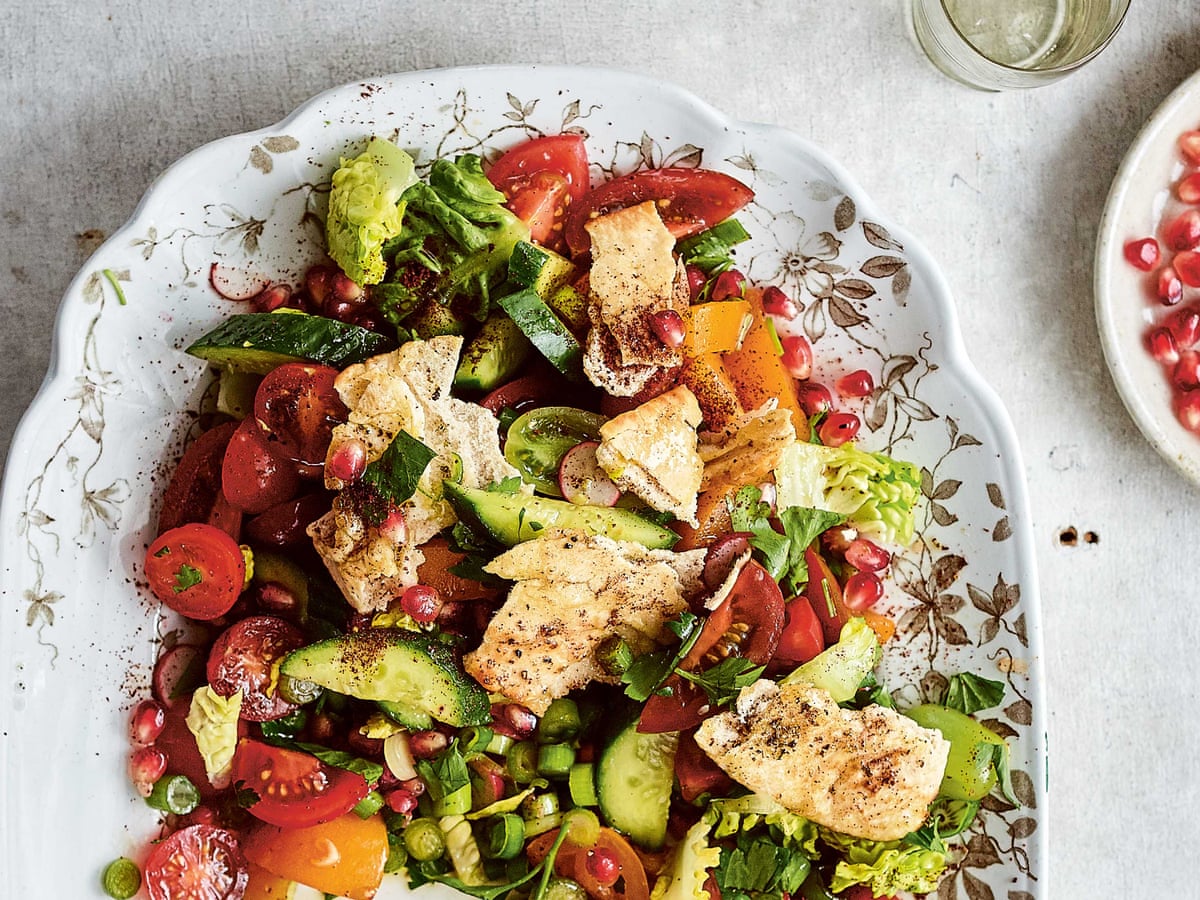 Pomegranate fattoush recipe by Georgina Hayden Food The Guardian