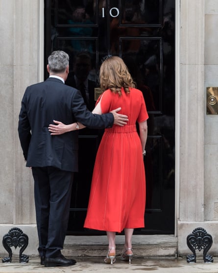 Keir and Victoria Starmer enter 10 Downing Street. The new prime minister faces the personal upheaval of moving his family to the corridors of power.