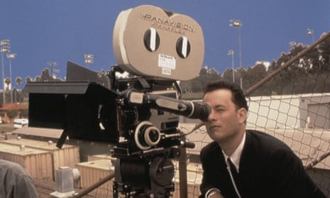Tom Hanks during the filming of his directorial debut, That Thing You Do! (1996)