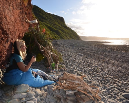 Phoebe Smith wild camping.