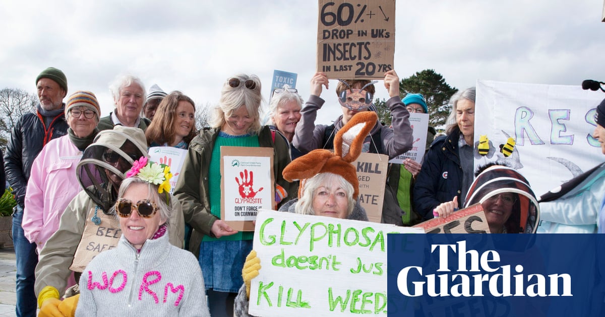 Fury in Cornwall over herbicide plan to tackle weeds