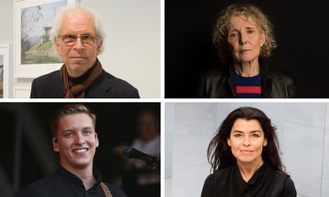 ‘Certain things have their own time clocks and cycles’ … clockwise from top left, Stephen Shore, Claire Denis, Es Devlin and George Ezra.