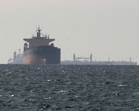 Tankers in the Gulf