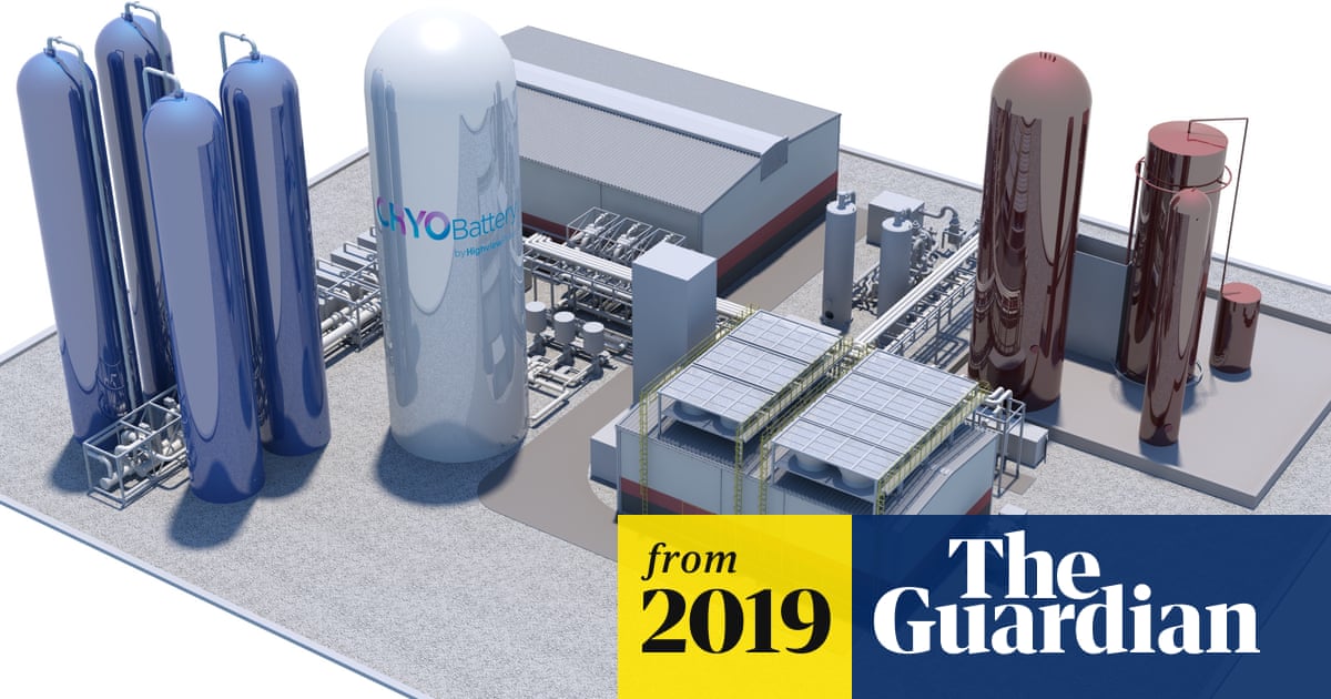 UK firm announces plans for first 'liquid to gas' cryogenic battery