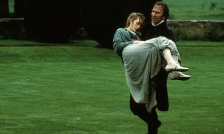 Alan Rickman and Kate Winslet in Sense and Sensibility, 1995.