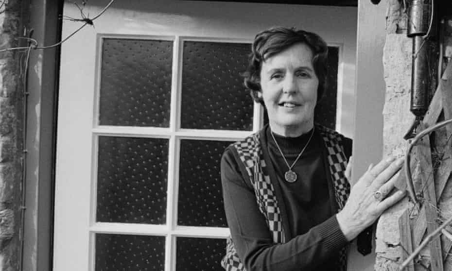 Barbara Pym, pictured at home in Oxfordshire in 1979.
