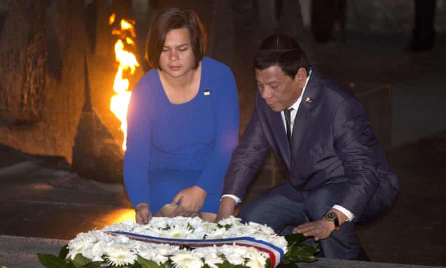 Rodrigo and Sara Duterte