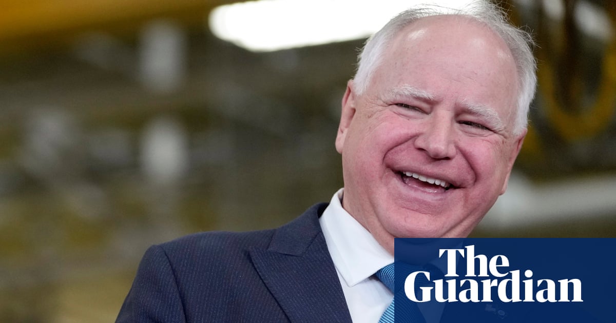 Tim Walz: charismatic running mate to help Harris make case against Trump