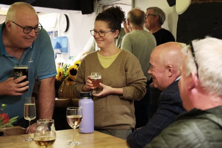 Iris Daunt-Withers said the pub was one of the main draws of moving to the village.