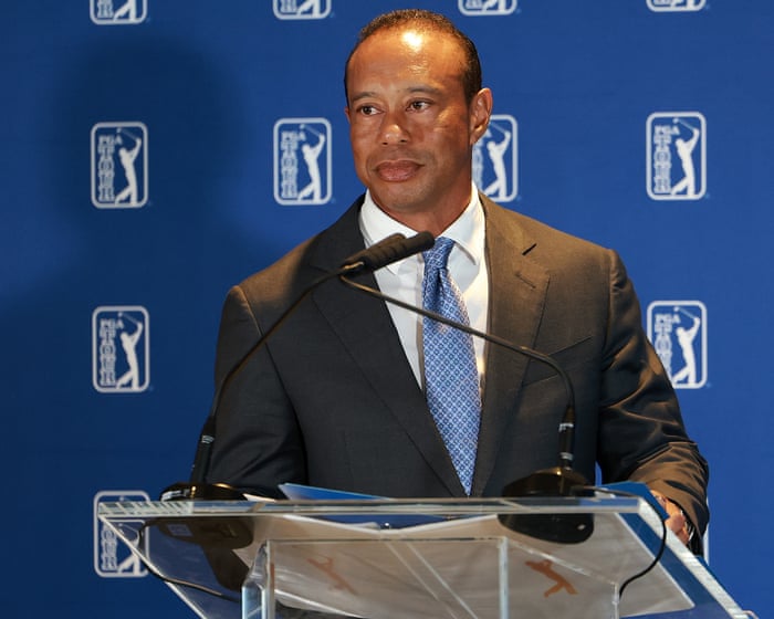 Tiger Woods returns to introduce golf’s two-tier PGA Tour shake-up from 2028