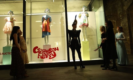 Outfits designed for Grayson Perry's alter ego Claire up for auction | Grayson Perry | The Guardian Outfits designed for Grayson Perry's alter ego Claire up for auction | Grayson Perry | The Guardian