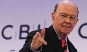 US Secretary of Commerce, Wilbur Ross, told the CBI that Britain would have to adopt US standards in any post-Brexit trade deal.