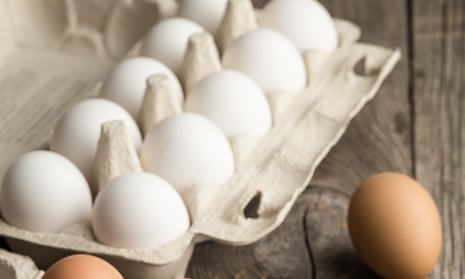 White eggs were popular in Britain until the 1970s.