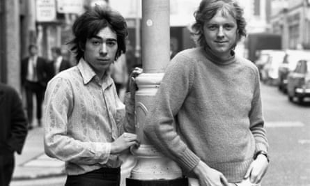 Andrew Lloyd Webber and Tim Rice in 1970.