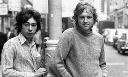 Andrew Lloyd Webber with Tim Rice in the early 70s.