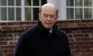 Wilbur Ross meets Trump at Trump National golf club in Bedminster, New Jersey.