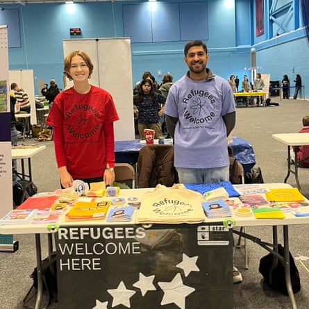 Pordale is now co-president of Warwick Student Action for Refugees