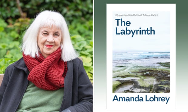 Amanda Lohrey and her book The Labyrinth. 