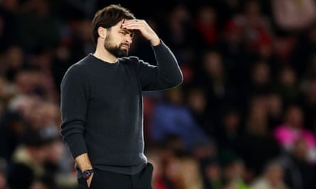 Russell Martin looking dejected