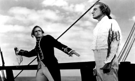 Marlon Brando and Trevor Howard in Mutiny in the Bounty