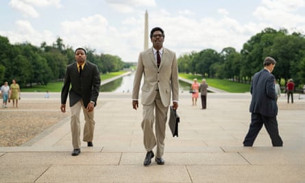 A scene from the film Rustin