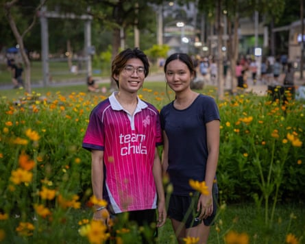 Nawatakorn Suwanprapa, 24, and Panisa Taratchon, 20