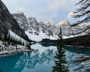 Banff National Park, Canada ‘We hiked up to the Rockpile to view the sun rising over the Valley of the Ten Peaks. Words fail to capture the peace, calm and tranquility of the perfect reflection. It was a soul soothing and truly spiritual experience.’