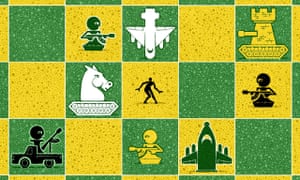 Syria chessboard illo by Matt Kenyon