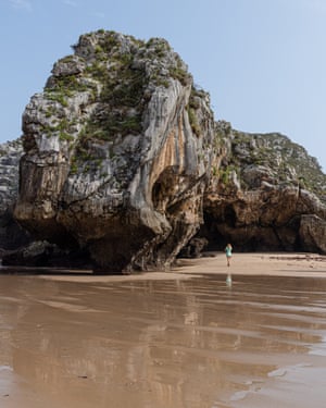 Cuevas del Mar beach - Asturias region in Spain photographed for Tourism Asturias campaign