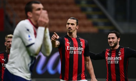 European roundup: Zlatan Ibrahimovic scores 500th career goal in Milan win