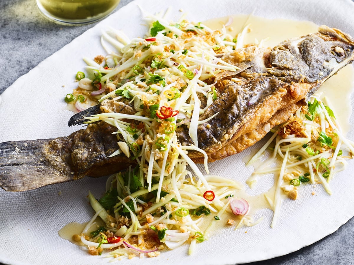 No Better Party Dish Deep Fried Snapper With Green Mango Salad