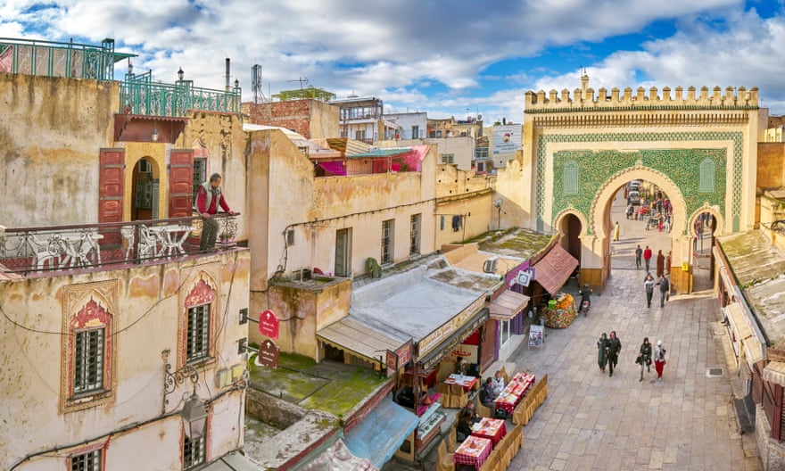 The Fez medina.