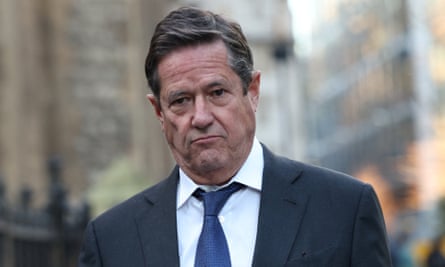 Jes Staley in a dark jacket and blue tie