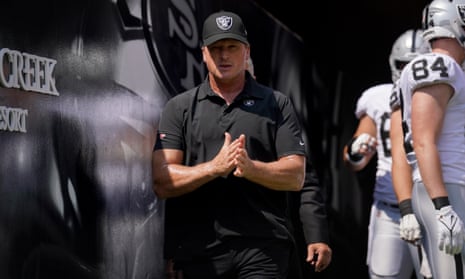 Jon Gruden had been Raiders coach since 2018