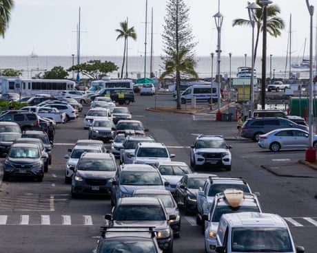 No, Oprah Winfrey didn't block access to a road in Hawaii amid tsunami warning evacuations | Oprah Winfrey | The Guardian