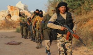 Members of the Nusra Front in Idlib province in May 2015.