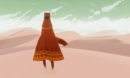 A scene from Journey.