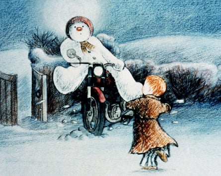 Not sad tears … The Snowman.