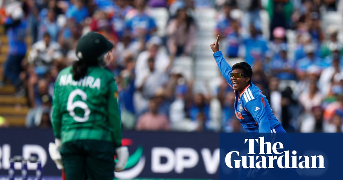 India start Women’s T20 World Cup in style as Sharma makes short work of Pakistan