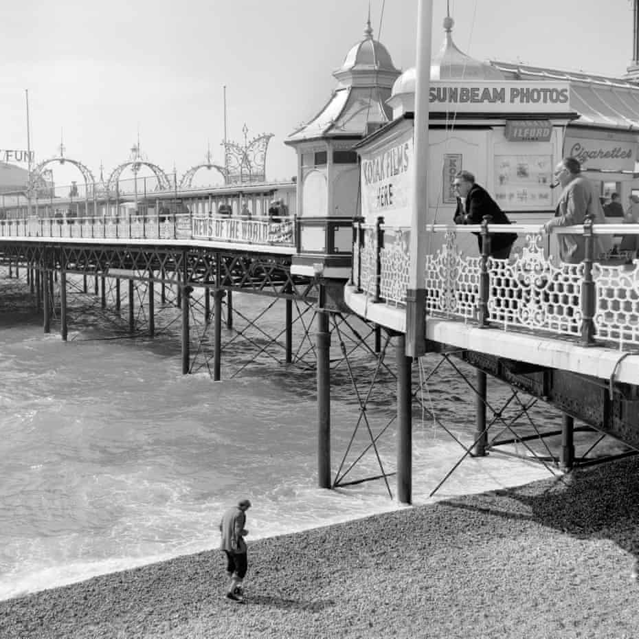 Faded memories … Palace Pier, Brighton.